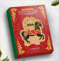 2014 Mayor's Christmas Tree Carousel Horse