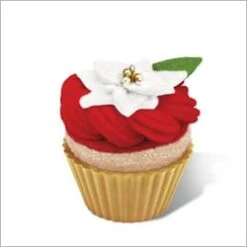 2014 Mystery Christmas Cupcake GOLD *Rare