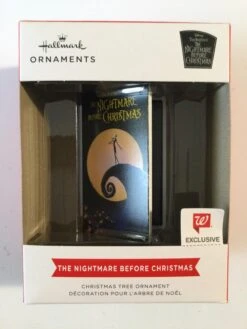 2021 The Nightmare Before Christmas - VHS Case ORNAMENT - Disney *RED BOX