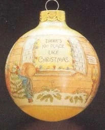 1987 Betsey Clark Home For Christmas Ball 2nd (Slightly Damaged Box)