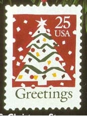 1995 U. S. Christmas Stamp 3rd