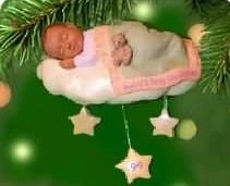 1999 Baby's First Christmas-African American (Slightly Damaged Box)