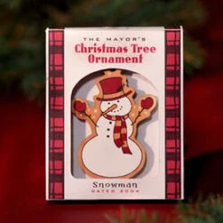 2004 Mayor's Christmas Tree Snowman