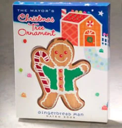 2005 Mayor's Christmas Tree Gingerbread Man (Slightly Damaged Box)