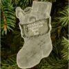 1983 Mayor's Christmas Tree Stocking -Cheap Hallmark Store Mayor83