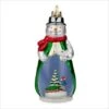 2009 Snow Time Like Christmas Blown Glass -Cheap Hallmark Store QHC4025