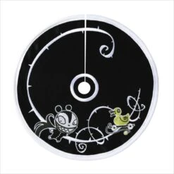 2021/2020 Miniature Tree Skirt - Nightmare Before Christmas Scary Teddy And Undead Duck