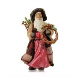 2014 Father Christmas 11th African American (Slightly Damaged Box)