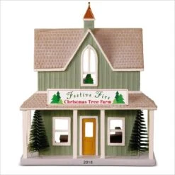 2018 Nostalgic Houses And Shops 35th Festive Firs Christmas Tree Farm