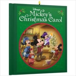 2017 Mickey's Christmas Carol Book Ornament
