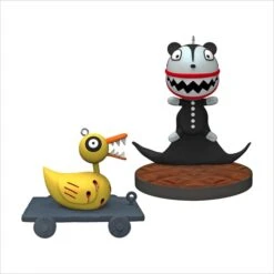 2019 Nightmare Before Christmas Scary Teddy & Undead Duck Set/2 *Miniature *Ltd. Qty.