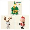 2008 Peanuts Full Of Christmas Spirit Set/3 *Miniature -Cheap Hallmark Store QXM8121