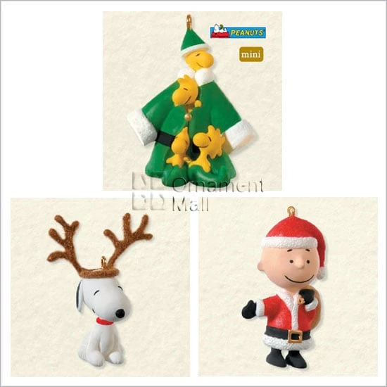 2008 Peanuts Full Of Christmas Spirit Set/3 *Miniature 3 2008 Peanuts Full Of Christmas Spirit Set/3 *Miniature
