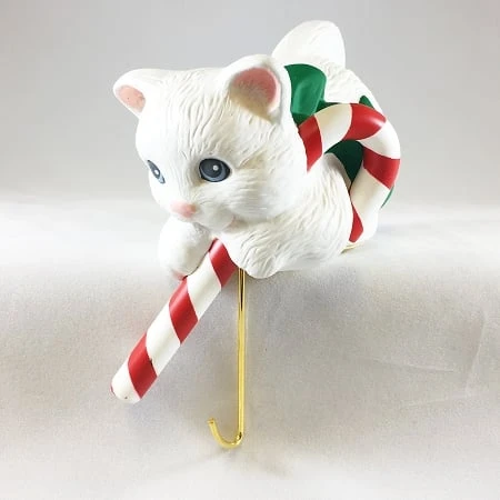 1995 Christmas Kitten Stocking Hanger