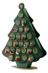 2005 Christmas At Last Countdown Tree Only *Club Display