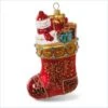 2017 Heritage Christmas Stocking *Blown Glass (Slightly Damaged Box) -Cheap Hallmark Store heritagechristmasstocking