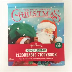 The Night Before Christmas Pop-Up Light-Up *Recordable Book