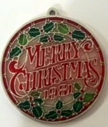 1981 Ambassador Colors Of Christmas Merry Christmas (Slightly Damaged Box)