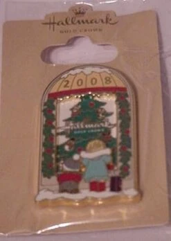 2008 Christmas Window 6th *Club LAPEL PIN