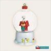 2006 Peanuts Merry Christmas, Charlie Brown! Snow Globe -Cheap Hallmark Store qhc4083