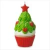 2016 Christmas Cupcakes Complement Tasty Tannenbaum *MINIATURE -Cheap Hallmark Store qxm8584