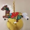 1989 Christmas Carousel Horse - Star (Slightly Damaged Box) -Cheap Hallmark Store starcrar