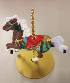 1989 Christmas Carousel Horse - Star (Slightly Damaged Box)