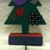 Christmas Tree Wood Stocking Hanger -Cheap Hallmark Store tree